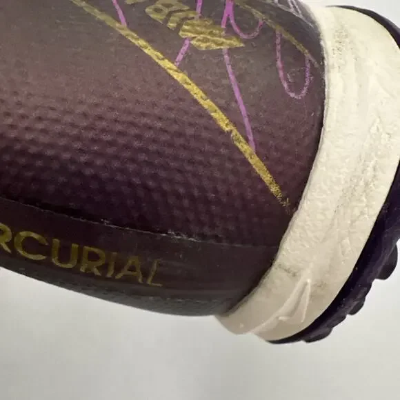 Nike Men's Mercurial Vapor 16 Academy MBAPPE Turf Cleats Purple Size 10.5 - Picture 9 of 15